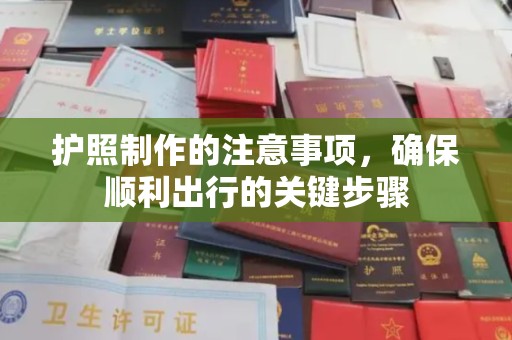 卧龙护照制作的注意事项，确保顺利出行的关键步骤