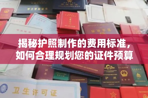 卧龙揭秘护照制作的费用标准，如何合理规划您的证件预算