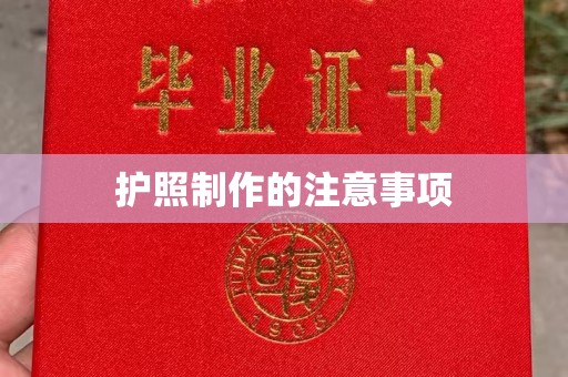 卧龙护照制作的注意事项
