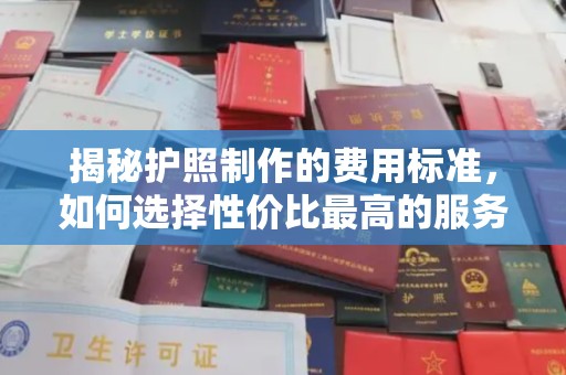 卧龙揭秘护照制作的费用标准，如何选择性价比最高的服务？