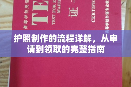 卧龙护照制作的流程详解，从申请到领取的完整指南